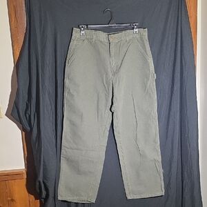 Carhartt Green Chino Pants Classic Fit
